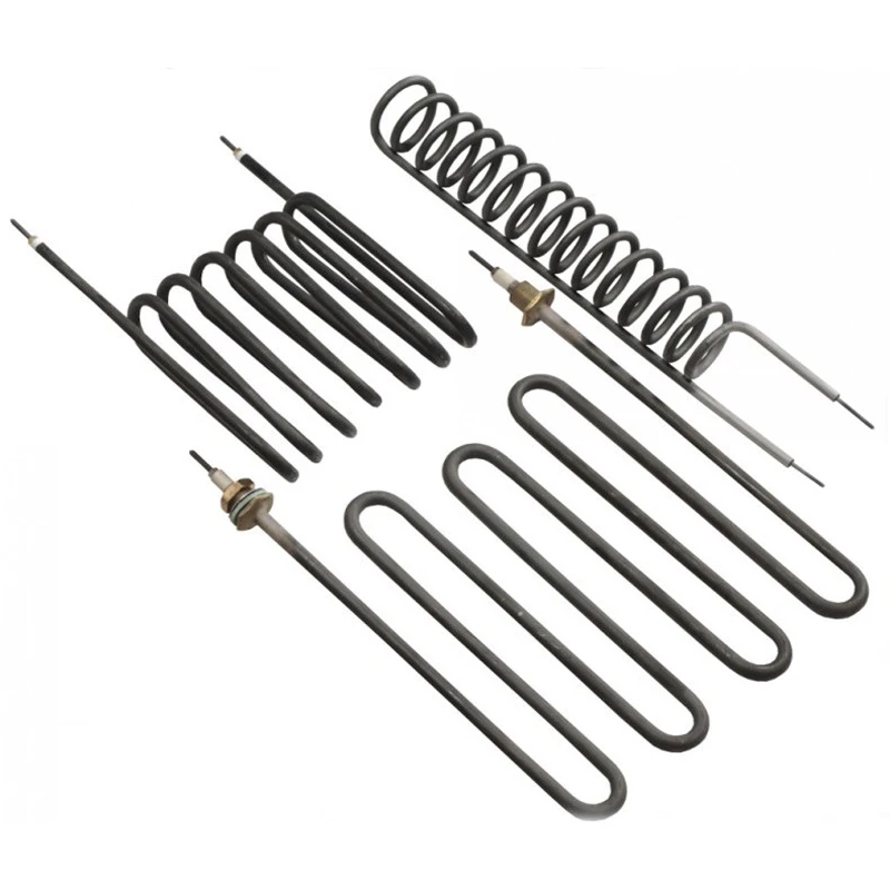 Electric mini immersion heater heating element