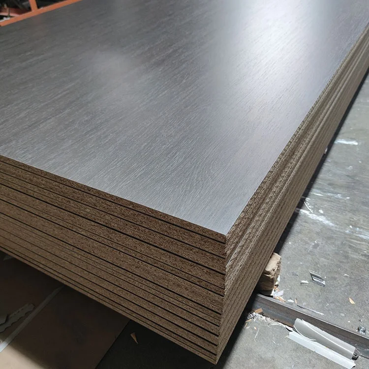 furniture grade 14mm 18mm melamine faced particle board mfc coved melamine chip board 22mm e0