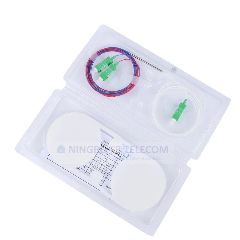 FBT Splitter 1x2  Fiber Coupler Triple Window SC  FBT Coupler PLC Splitter