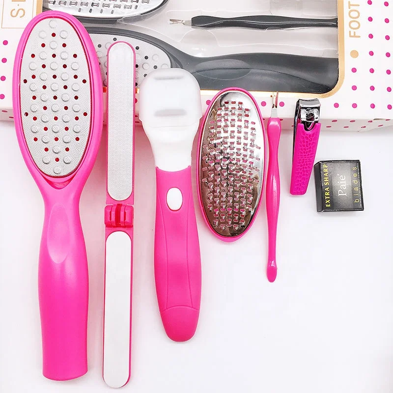 Wholesale Professional Foot Care Products Podiatry Callus Remover Tools Manicure Pedicure Tool Set