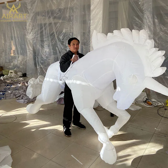 High Quality PVC Inflatable Horse Suit,Inflatable Costume For Sale