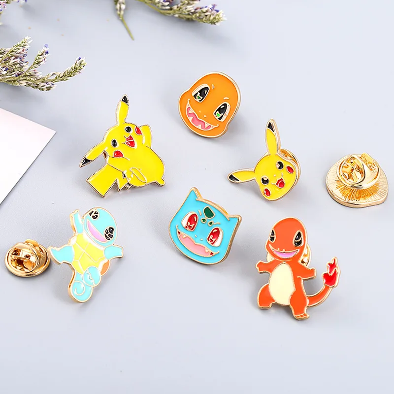  Пикачу Покемон мяч эльфы Charizard эмаль значки значок мультфильм