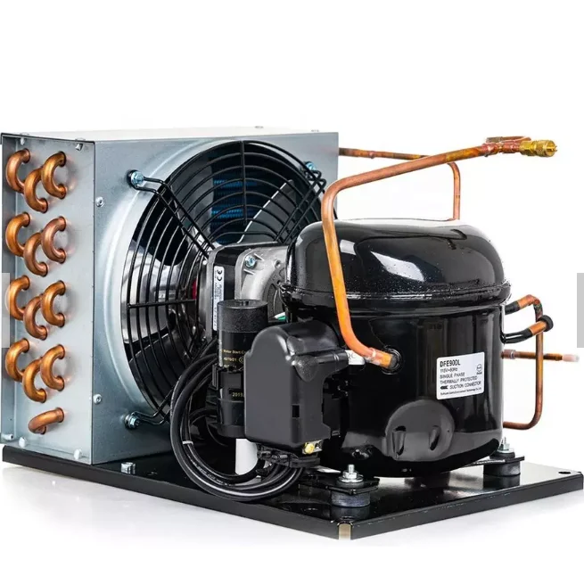 12VDC Mini Compressor Condensing Unit With Micro Channel Condenser