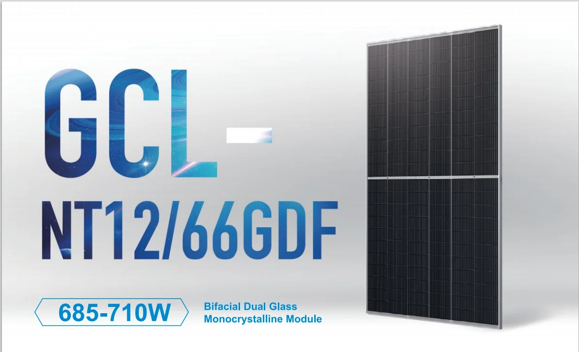 GCL-NT12/66GDF Bifacial 665 670 680 700W Solar Photovoltaic Pv Module N-Type Topcon Half Cell Bifacial Solar Panel