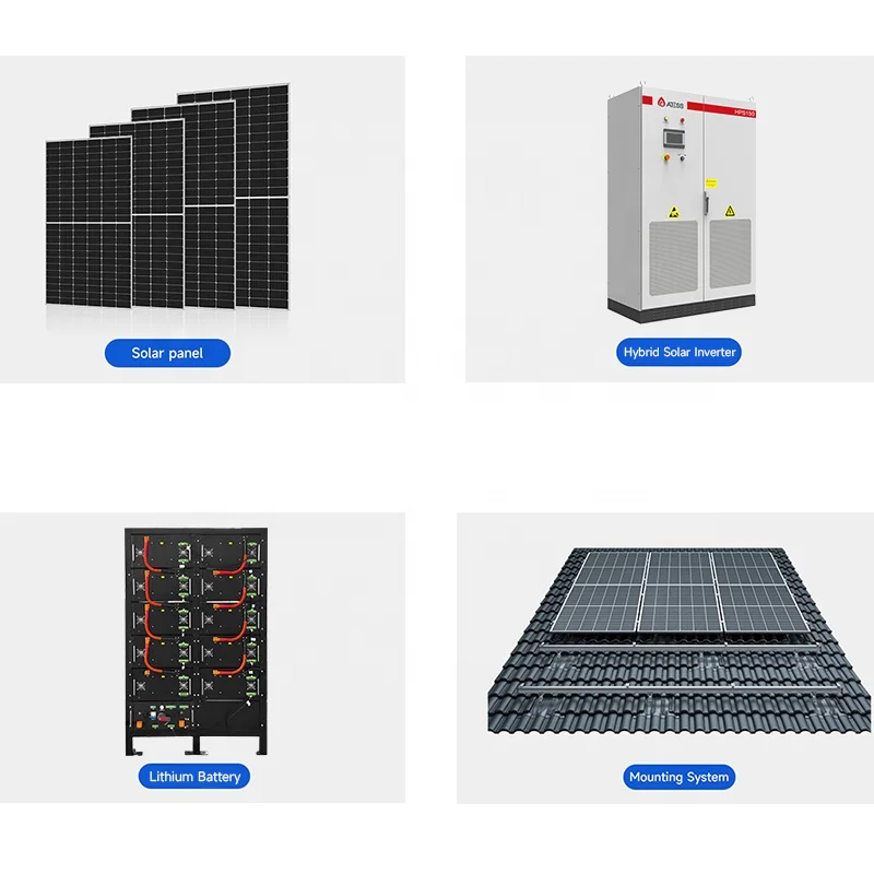 New Energy 50kW 100kW 150kWh Commercial Hybrid Solar Energy Storage System Off Grid System Ess Battery Energy Storage System