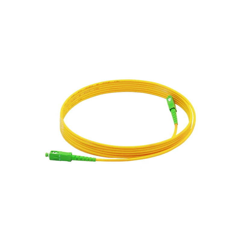 Одномодовый Simplex SM SX 9/125 G652D SC/APC К SC/APC 3,0 мм 3 м волоконно-оптический патч-корд кабель в FTTH
