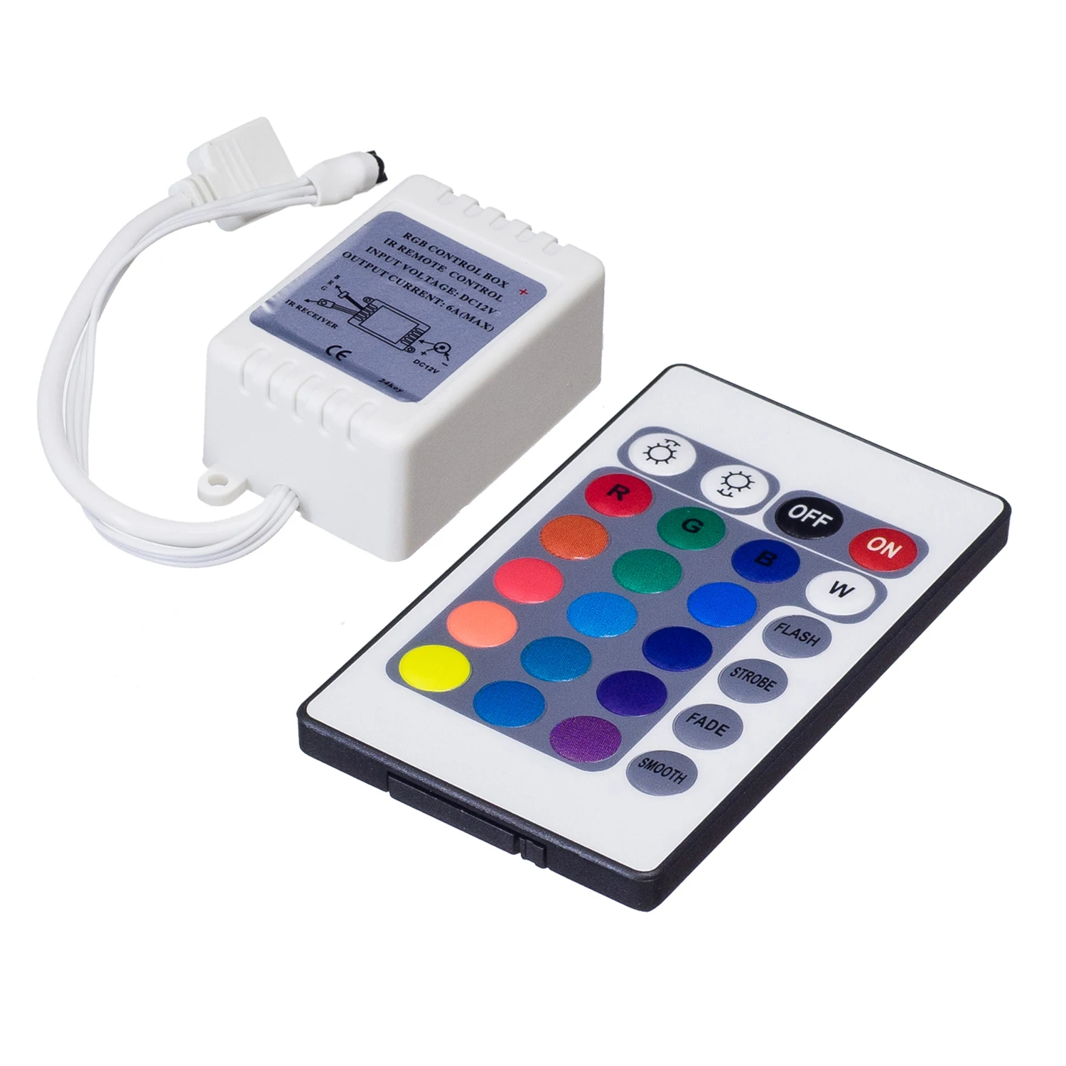24 клавиши LED RGB контроллер DC12V IR пульт дистанционного управления для SMD 3528 5050 светодиодные полосы света