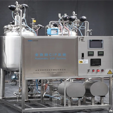 Customized PLC Stainless Steel 304 / 316L CIP System cip system cleaning