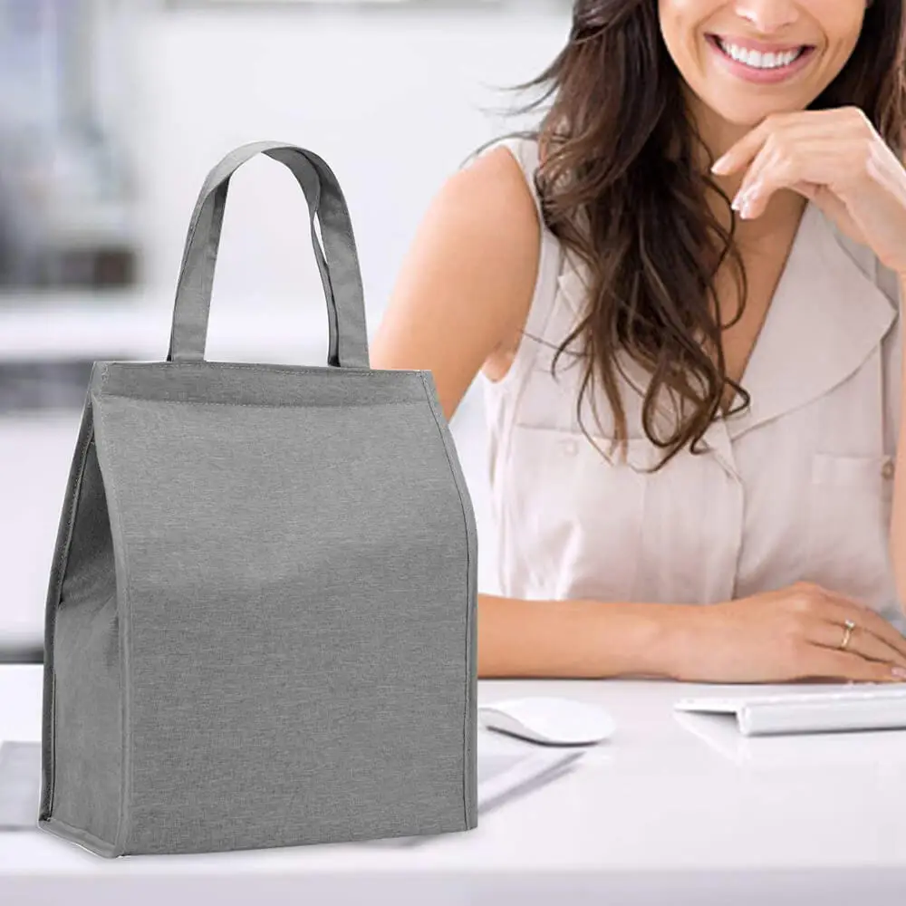 Custom Simple Waterproof Cooler Box Insulated Large Lunch Tote Bag for Kids Men Women