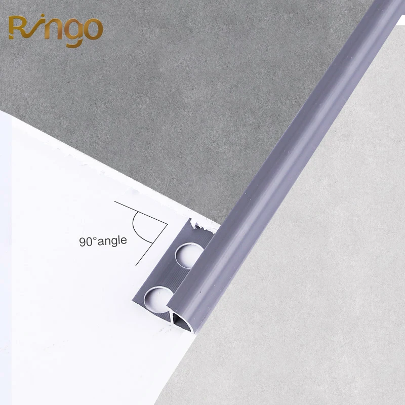 Foshan Ringo Ceramic Plastic Strip With Low Price Flexible Pvc Tile Trim Corners Plastic Strip For Decorative