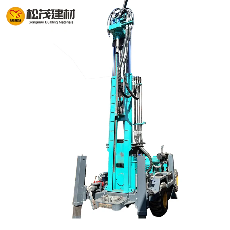 Crawler mobile drilling rig pneumatic drill mining Water pneumatic dual-purpose water well drilling rig for sale