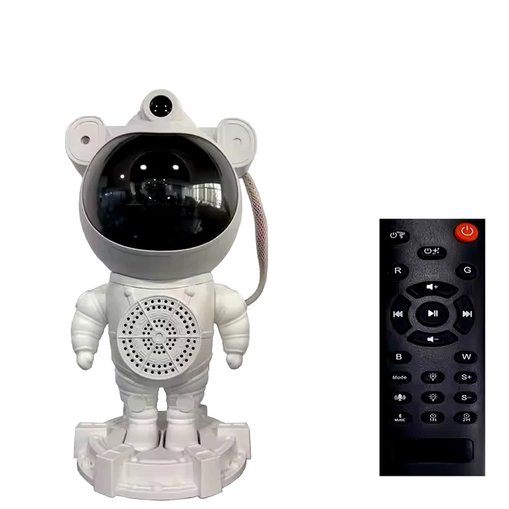 Astronaut Star Moving Starry Sky Night Light Star Projector Kids Birthday Toy Spaceman Projector