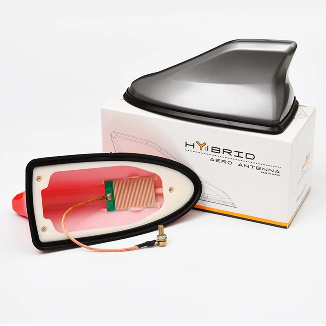 Auto Radio Aerial Decorative Car Shark Antenna for Many Car Type Black Red White Customizable