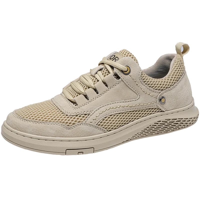 Rainbow Heavy Red Bottom Tape 2020 Korean Plaid Fujian Casual Shoes Hollow Out Man