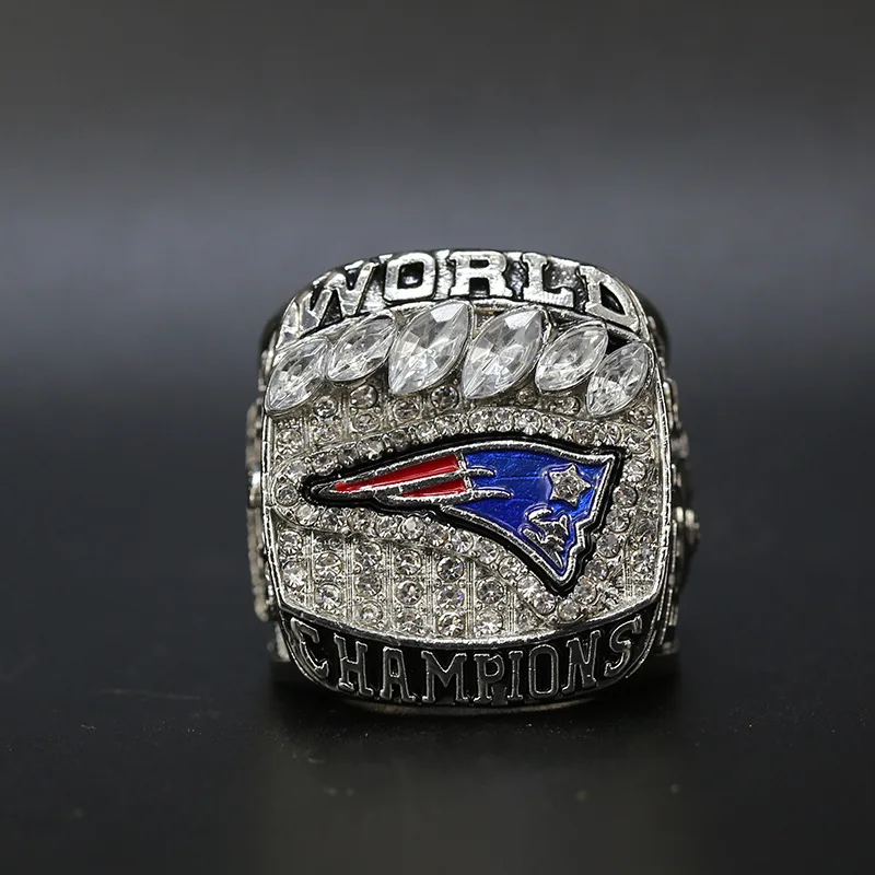 2018 New England patriots championship ring Europe and America popular memorial nostalgic classic ring