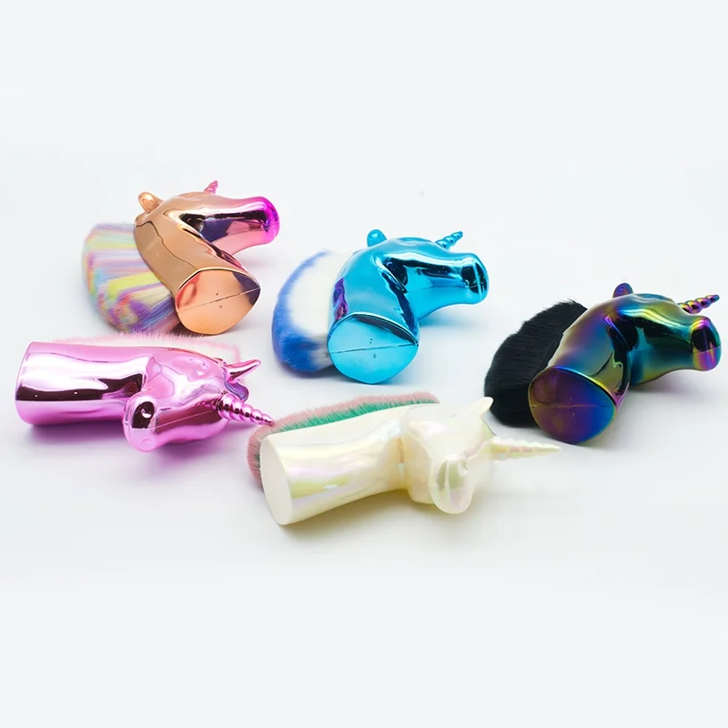 GUYO Professional Cosmetics Unicorn Nail Dust Brush Set