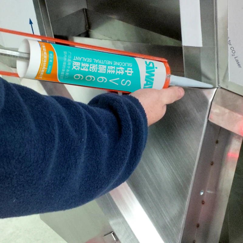 High Performance 100% Waterproof Roof Gutter Metal Silicone Sealant