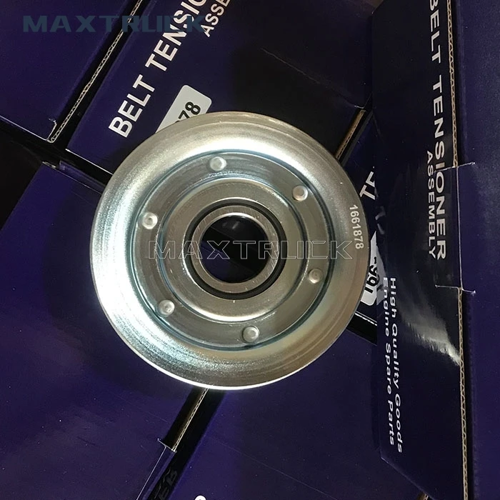 MAXTRUCK 1 Year Guarantee Truck Spare Parts 7401661878 Belt Tensioner Pulley For Renault