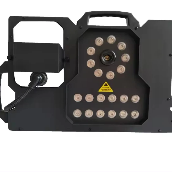 DMX Fog Machine Up Spray 3000/4000W 3 In 1 RGB 21X6W RGBW  LED DJ Smoke Machine Stage Wedding Smoke Maker Machine