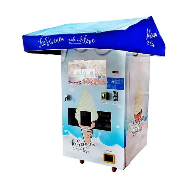 Good Taste Vending Soft Serve Ice Cream Machine From Chinese Exporter HM736S