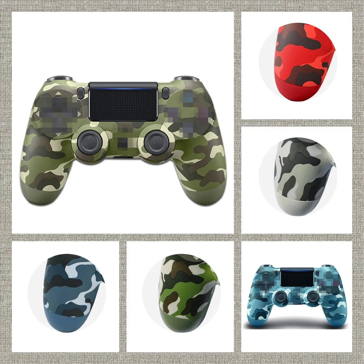 EU/US/JP Version Dual 4 V2 Six-axis Gyroscope Handle Game Touch Control Wireless Remote Joysticks Game Controller For PS4