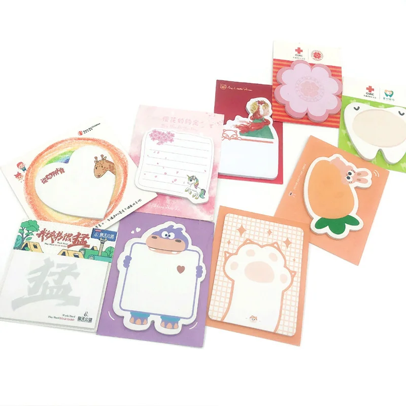 Sticky Notes It Post Note Promotional Custom Logo Printed Folding Sticky Note