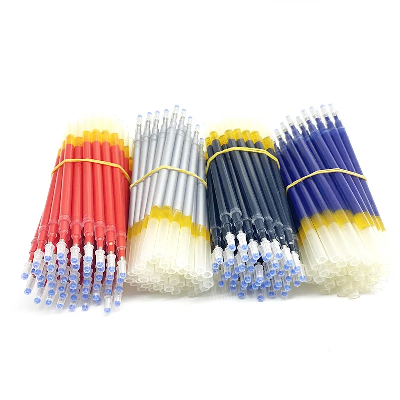 Heat Sensitive Erasable Ink Refill gel pen for Leather and fabric