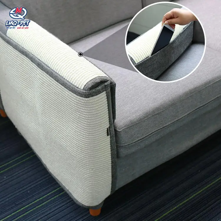 Cat Scratch Couch Protector Mat Multi-function Sisal Sofa Cat Scratcher Cat Couch Scratch Mat