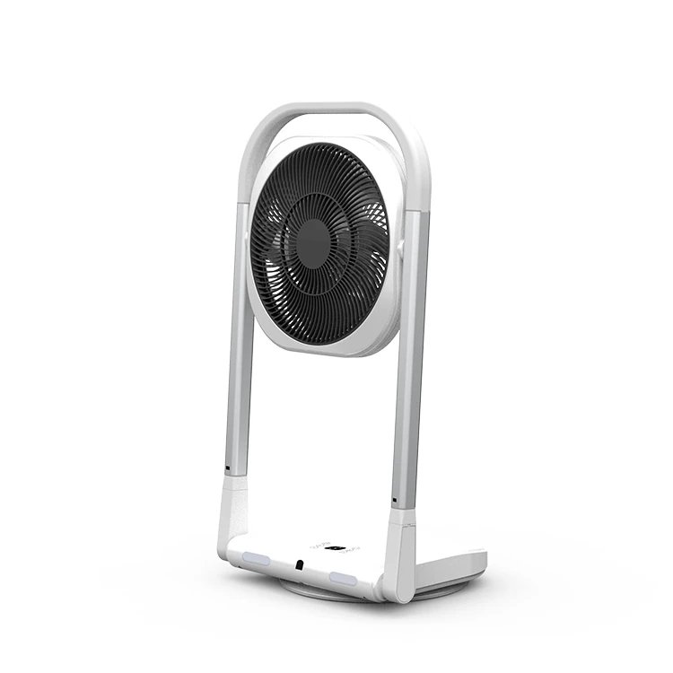 Easy cleaning adjustable height air circulator  silent remote control floor  plastic electric oscillating pedestal stand fan