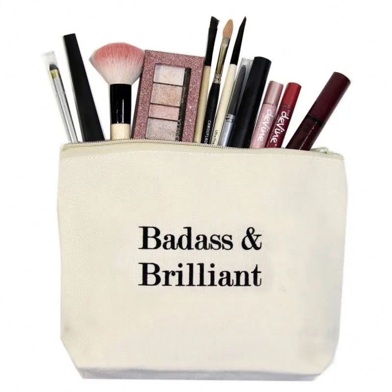 Reusable Custom Logo Zipper Nylon Oxford Tools Bag With Key Chain