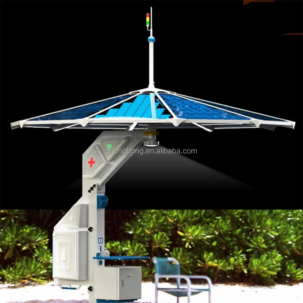 Зонт на солнечной энергии (средний зонт типа 110)