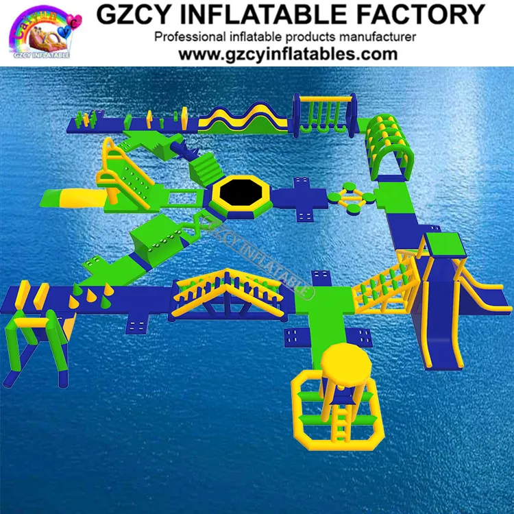 165 емкость Новый парк аттракционов плавающая вода игра взрослый надувной аквапарк
