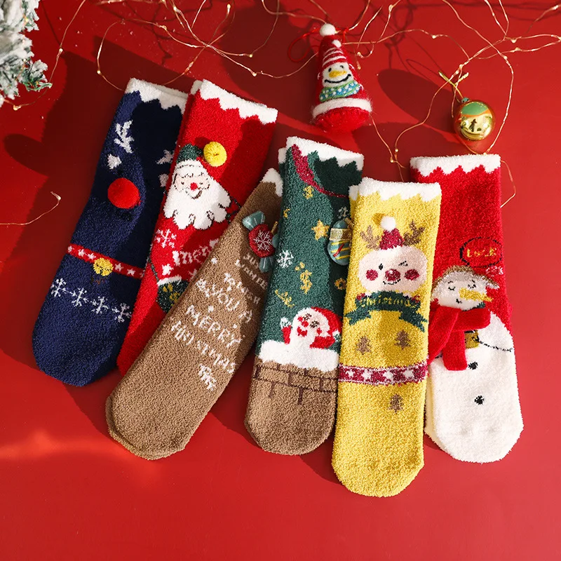 Baby Christmas socks gifts kids Christmas Xmas socks for kids toddler Christmas socks gift set