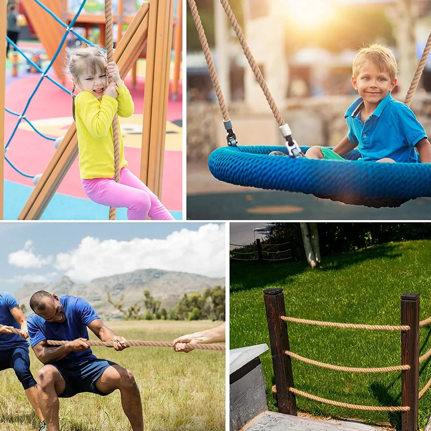 HH Braided Dogs Toy Chew Twisted Strong Cotton Cord Rope