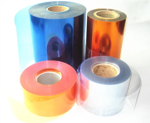 Clear amber pvcpe film pvc/pe foil for liquid packing suppository packing composite sheet