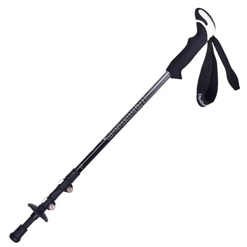 
Self Defense Walking Stick Folding Walking Cane Hiking Pole Quality Trekking Pole/Stick For Walking 