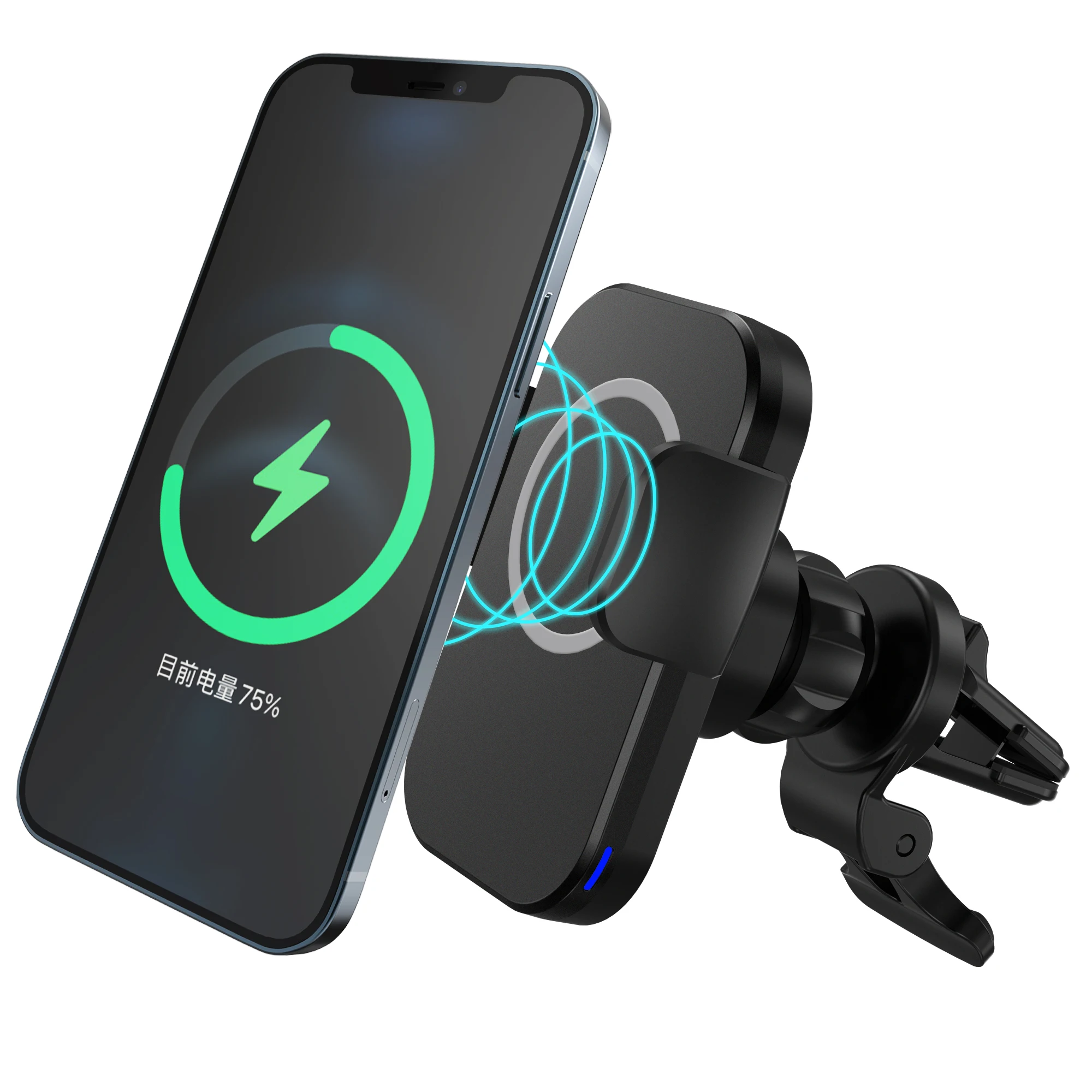 Smart Portable Qi Phone Holder Wireless Charger Stand Carregador Sem Fio 4 in 1 Watch Fast Charging Station Pad Dock 10W