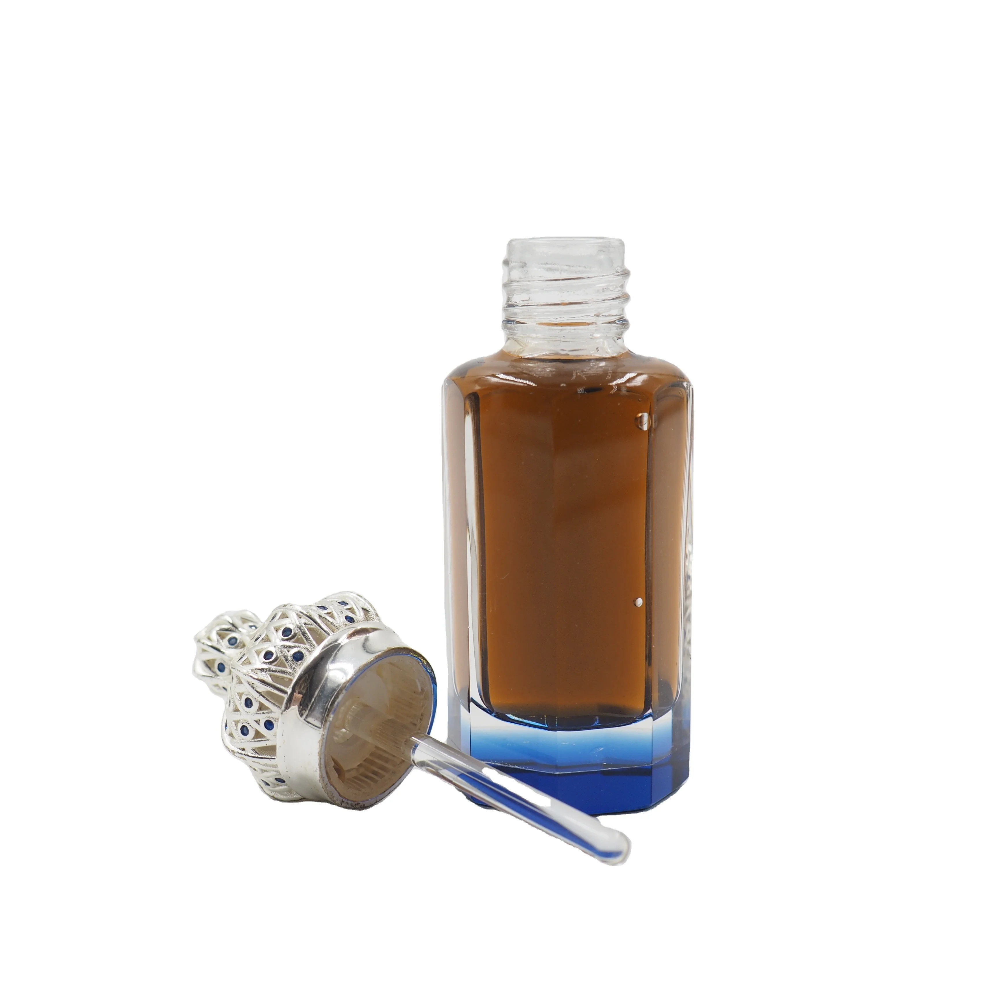 Wholesale 3ml 6ml 12ml Jewelry Cap Oud Oil Tola Attar Glass Bottle In Dubai