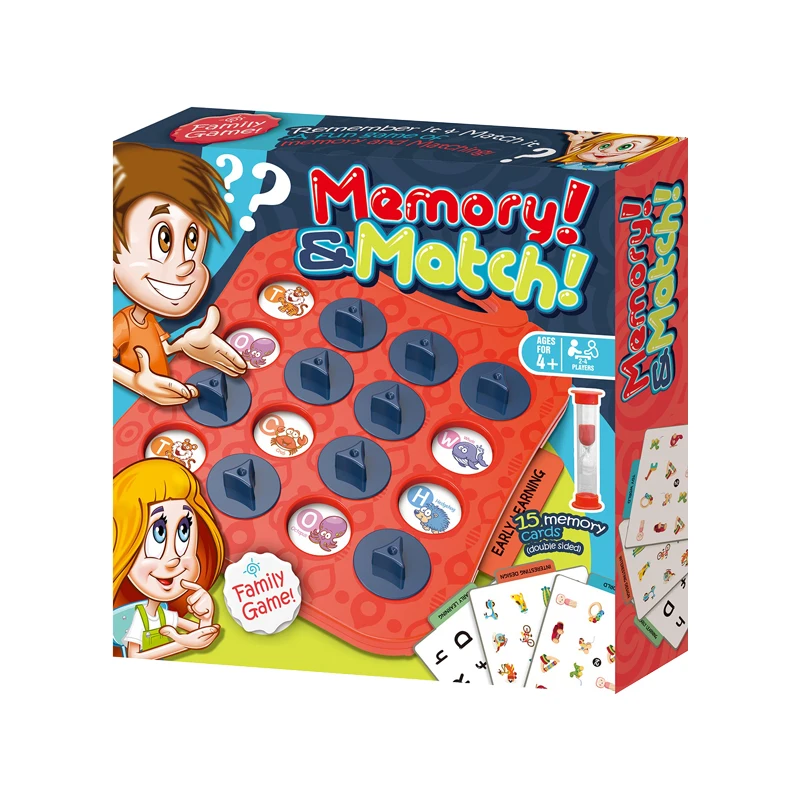 Logic thinking classics memory match game interesting multiplayer interactive memory game educational board games for kids