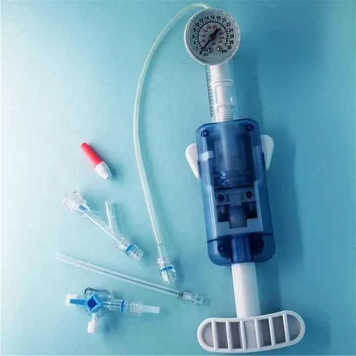 Tianck medical interventional PTCA 30atm cardiovascular disposable 30ml balloon inflation device other medical consumables