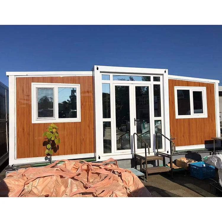 wholesale custom portable prefabricated houses 3 in 1 expandable mobile container prefab house home