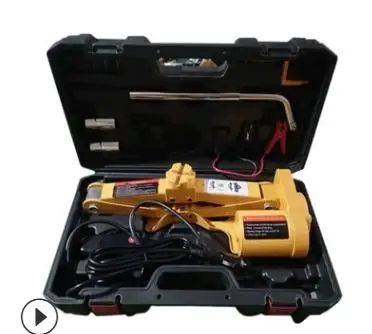 high quality CE approved auto tools 12v scissor lift jack for car Portable electric car lifting jack 12v dc motor