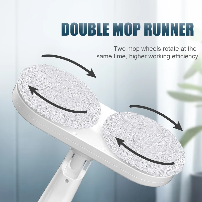 2022 New product Wireless Electric Mop Wet and Dry USB Rechargeable Spray Mop for floor clean