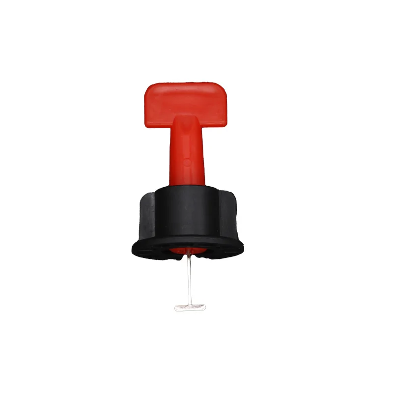 Popular Selling Products Plastic Tile Spacers T-needle 1mm and 2mm Reusable Tile Leveling System With Screw