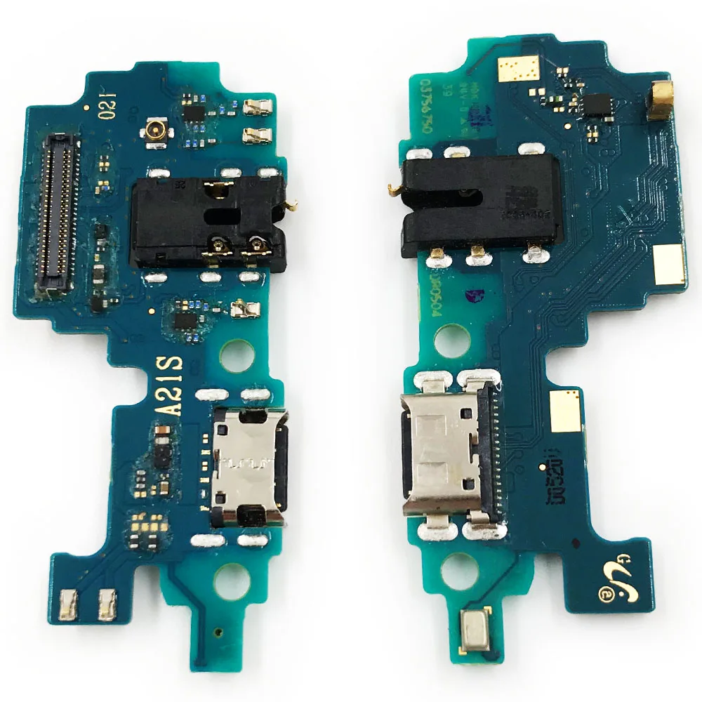 Оригинальная зарядная Плата USB A21S зарядный порт док-разъем гибкий кабель для Samsung запасные