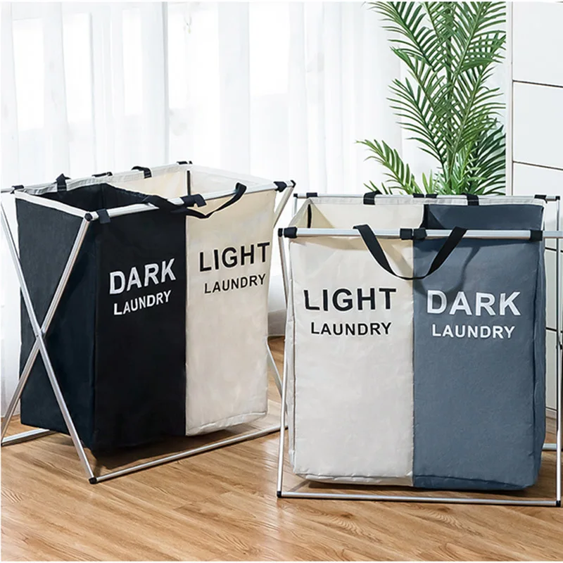 Clothes Storage Basket  Organizer Basket Collapsible Large Laundry Hamper Waterproof Home Laundry Basket