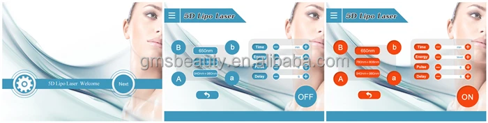 GOMECY 5 Wavelength Far Infrared 5D Lipo Laser Belt For Pain Relief And Body Contouring