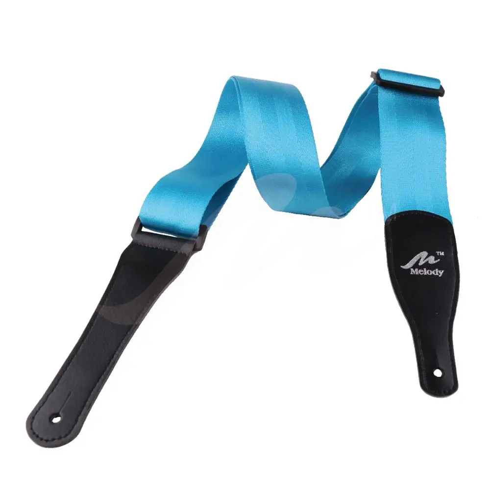 
Wholesale High Quality Vegan Custom Seatbelt Guitar Straps 