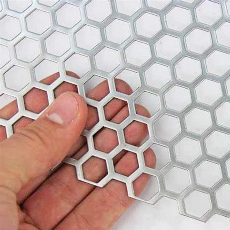High Quality 0.3-25mm Round Hole Punched Metal Plate Stainless Steel Perforated Metal Mesh