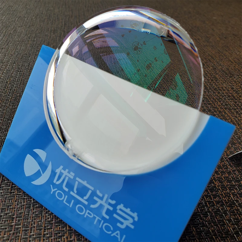1.67 UV400 single vision high index green coating Eyeglasses Lenses